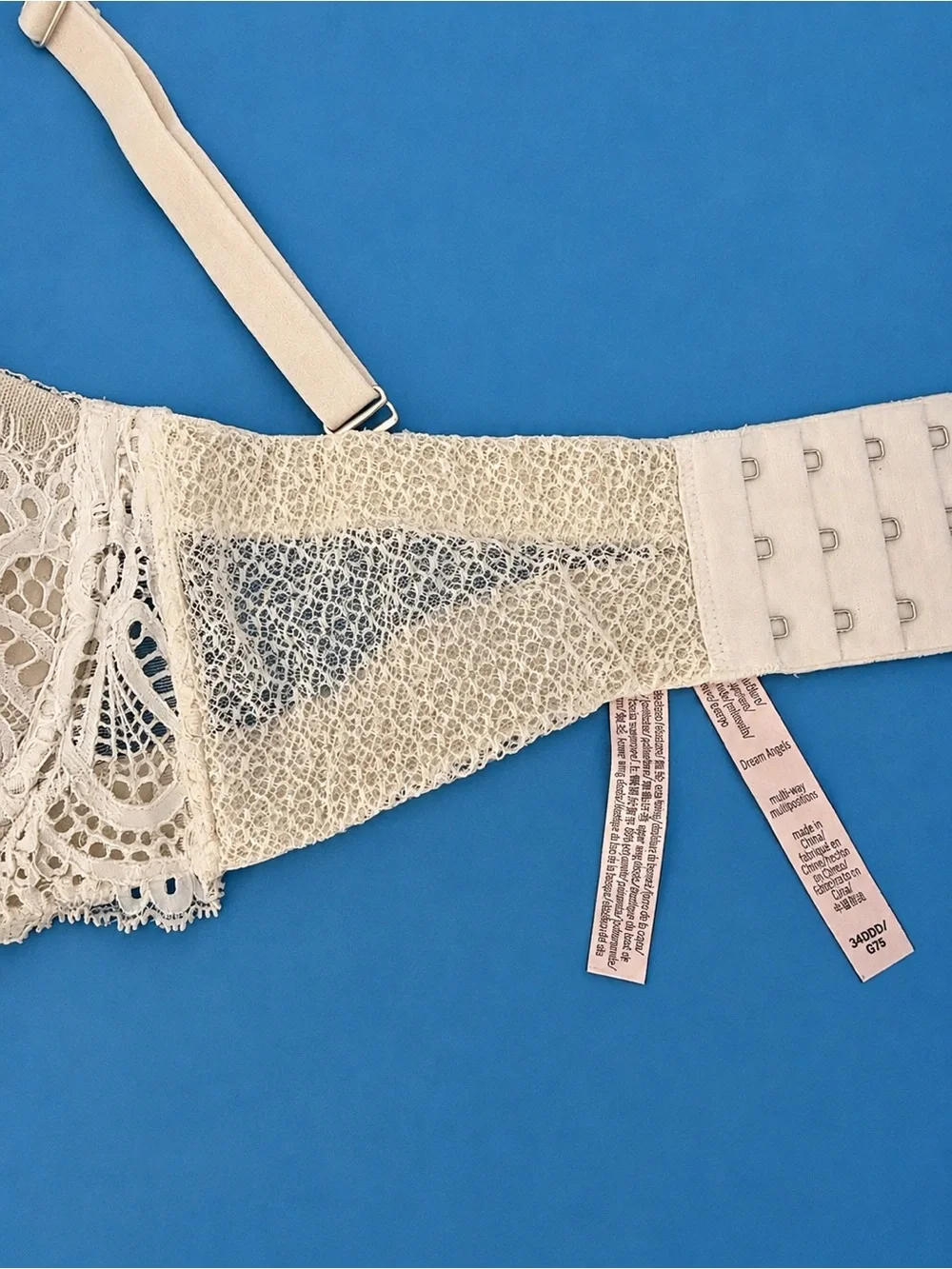 Victoria's Secret Lace Underwire Bra - Cream